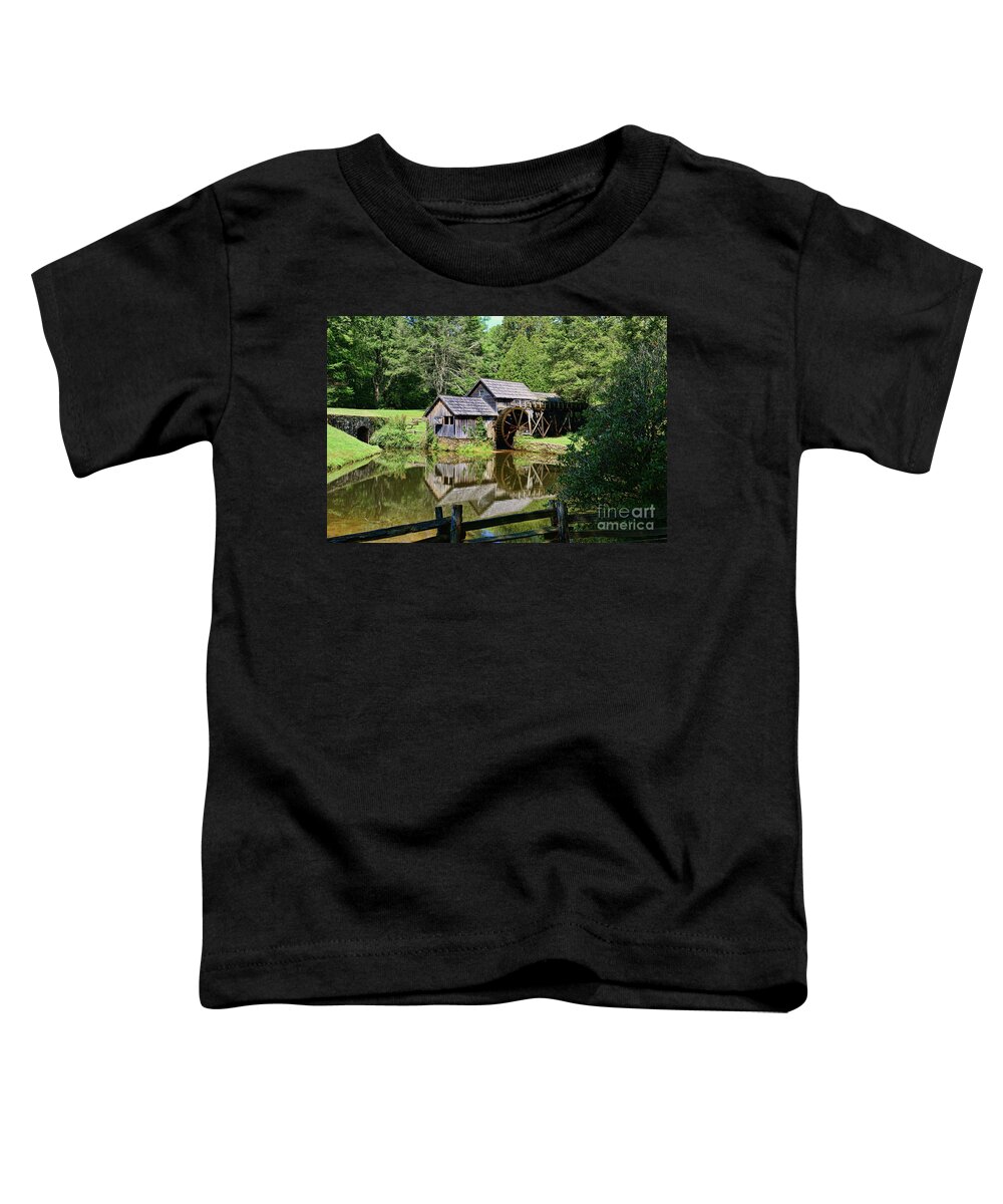 Paul Ward Toddler T-Shirt featuring the photograph Marby Mill 2 by Paul Ward
