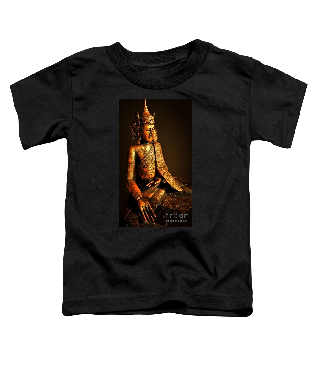 Meditation Toddler T-Shirt featuring the photograph Meditation by Charuhas Images