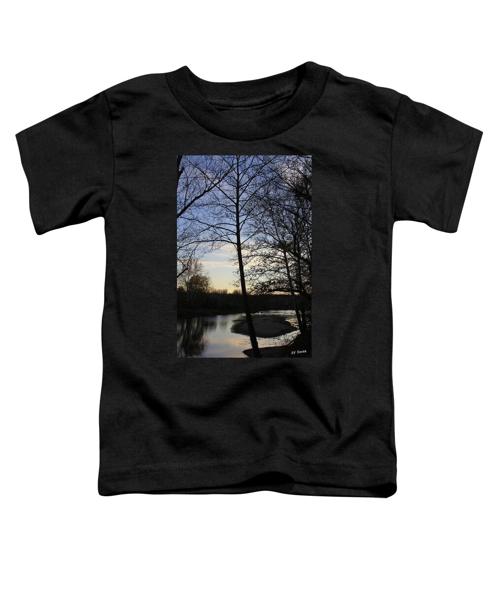 Mill Creek Memories Toddler T-Shirt featuring the photograph Mill Creek Memories by Edward Smith
