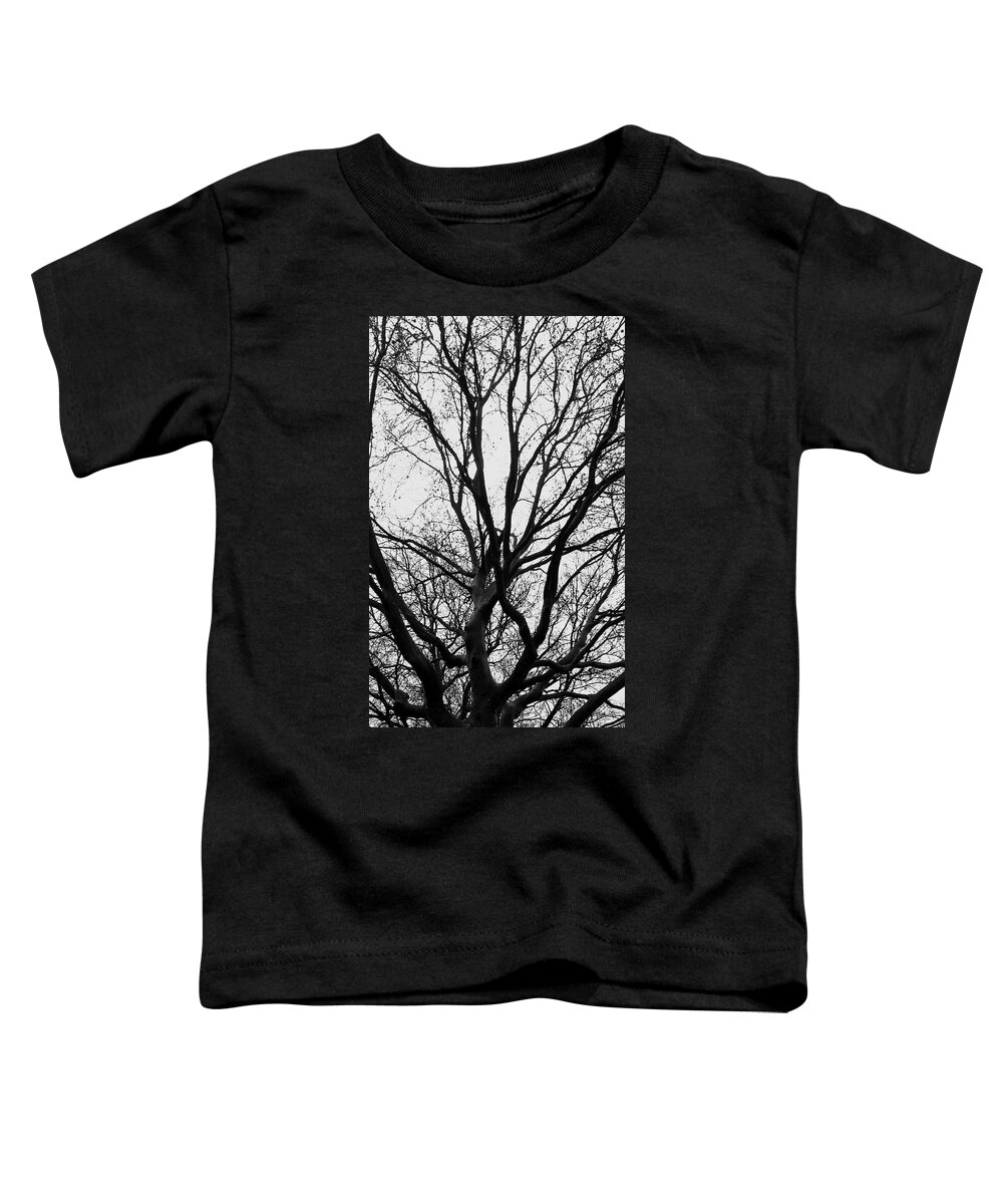 Tree Toddler T-Shirt featuring the photograph Monochrome by Andre Brands