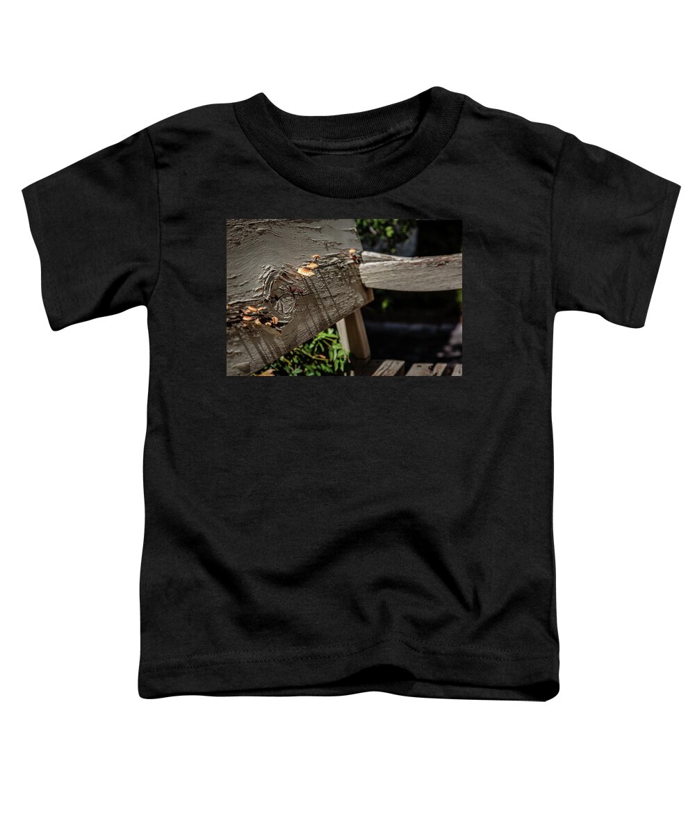 Tucson Toddler T-Shirt featuring the photograph Monshrooms by Dennis Swena