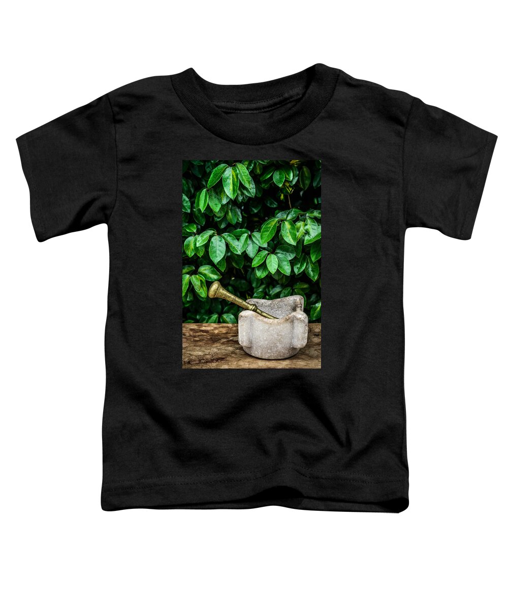 Mortar And Pestle Toddler T-Shirt featuring the photograph Mortar And Pestle by Marco Oliveira