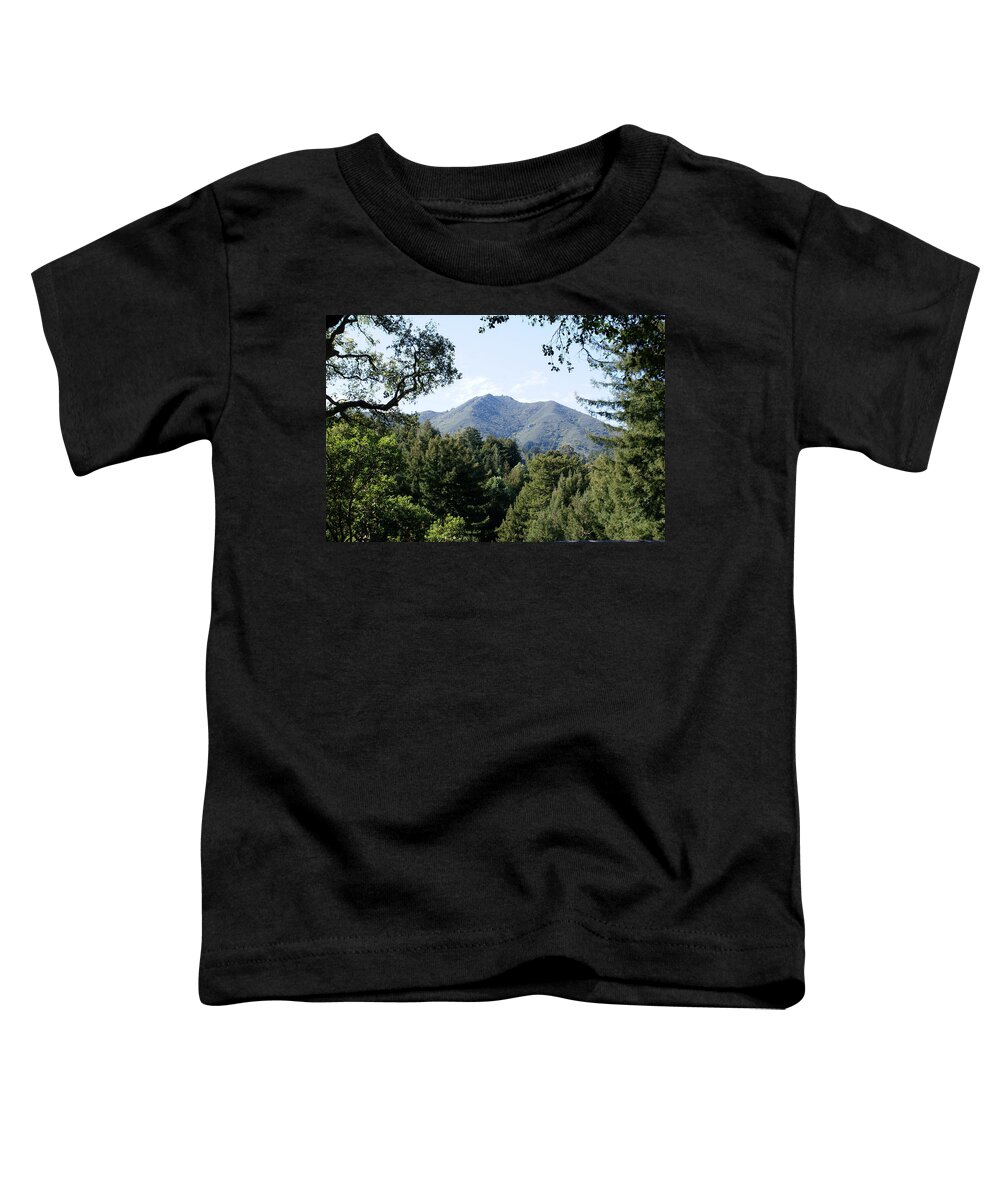 Mount Tamalpais Toddler T-Shirt featuring the photograph Mount Tamalpais from King Street 2 by Ben Upham III