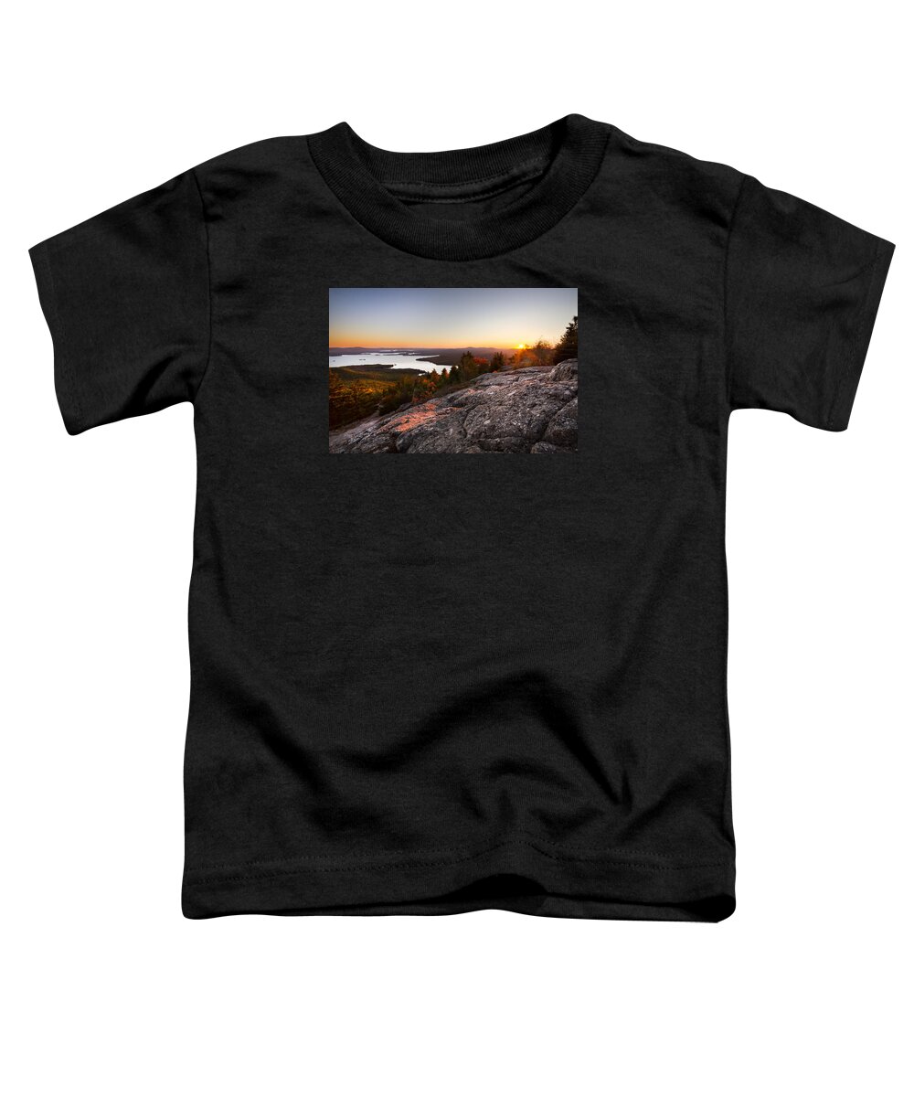 Mt. Major Toddler T-Shirt featuring the photograph Mt. Major Summit by Robert Clifford