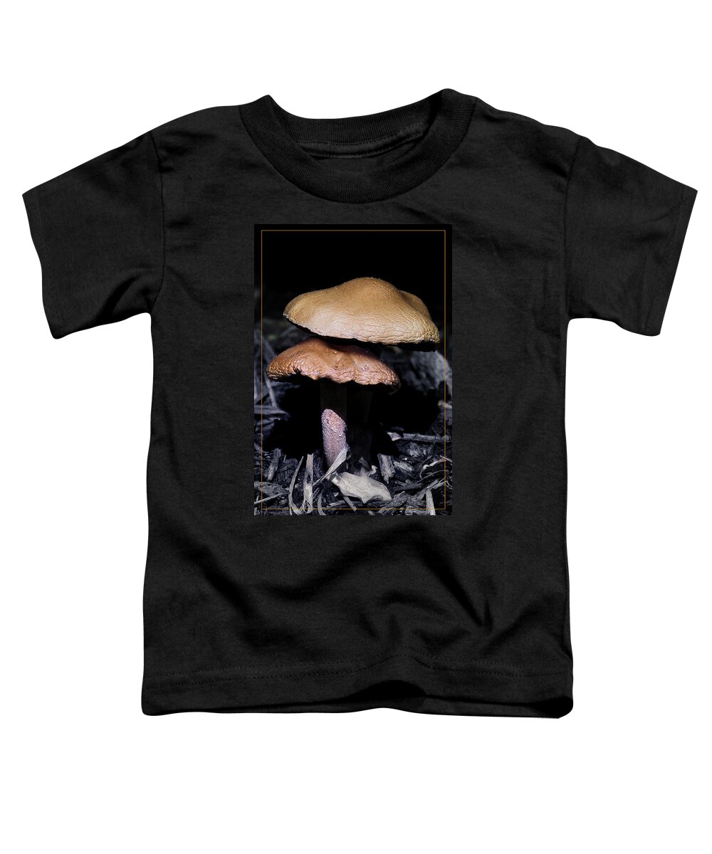 Mushroom Toddler T-Shirt featuring the photograph Mushroom Love by Mark Fuller