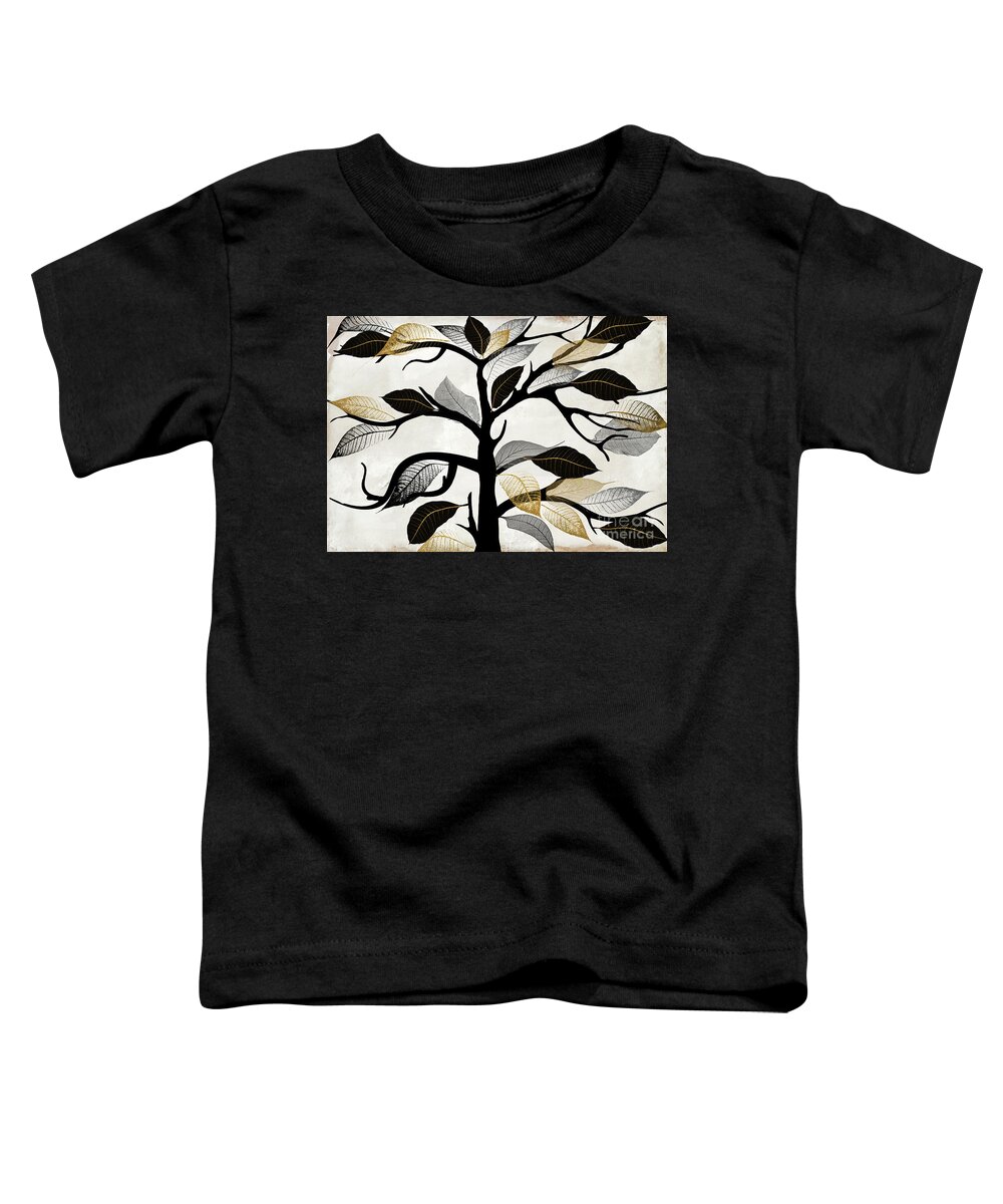 Tree Toddler T-Shirt featuring the painting My Tree by Mindy Sommers