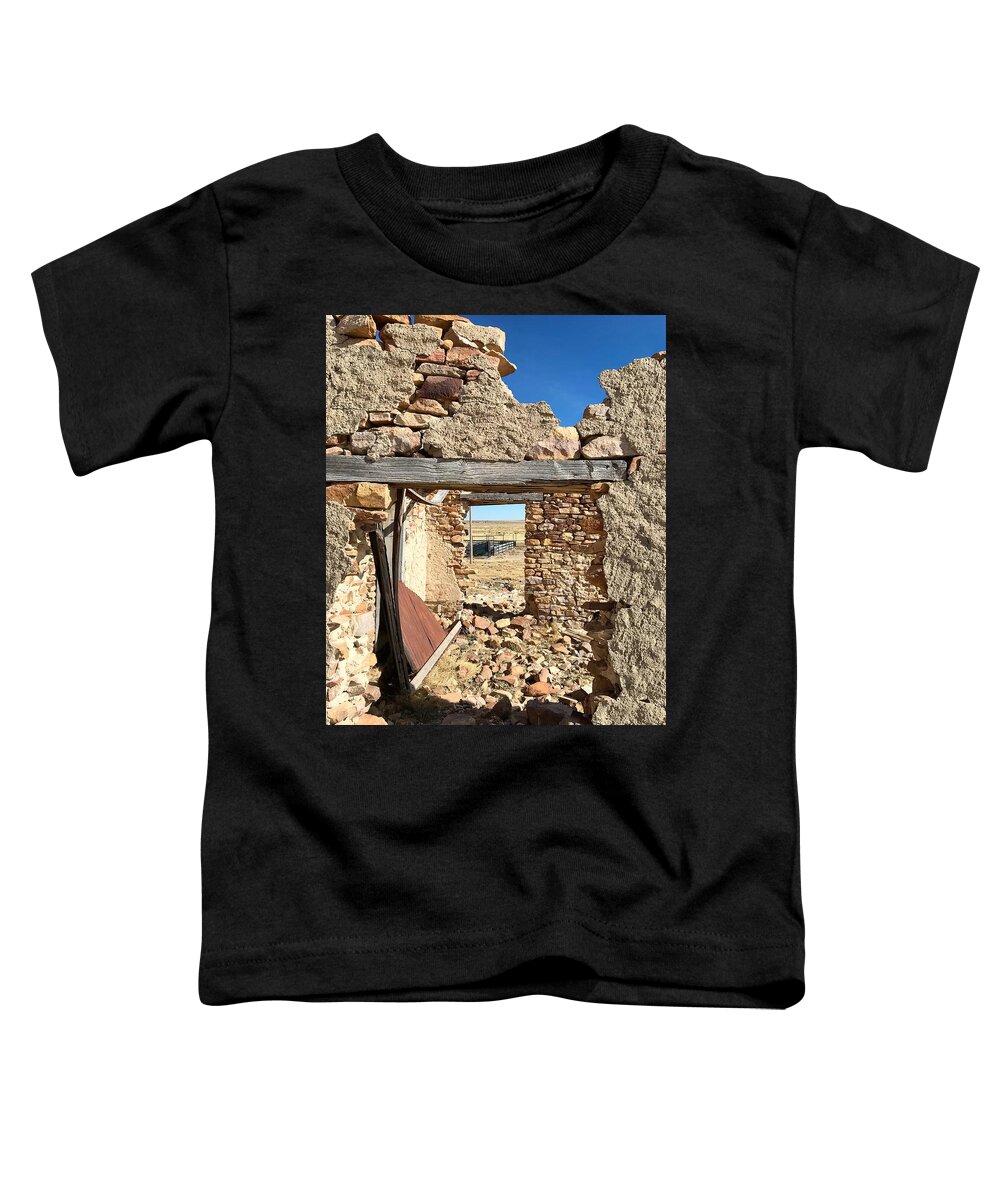 Stone Toddler T-Shirt featuring the photograph Mystery Ranch No. 2 by Brad Hodges