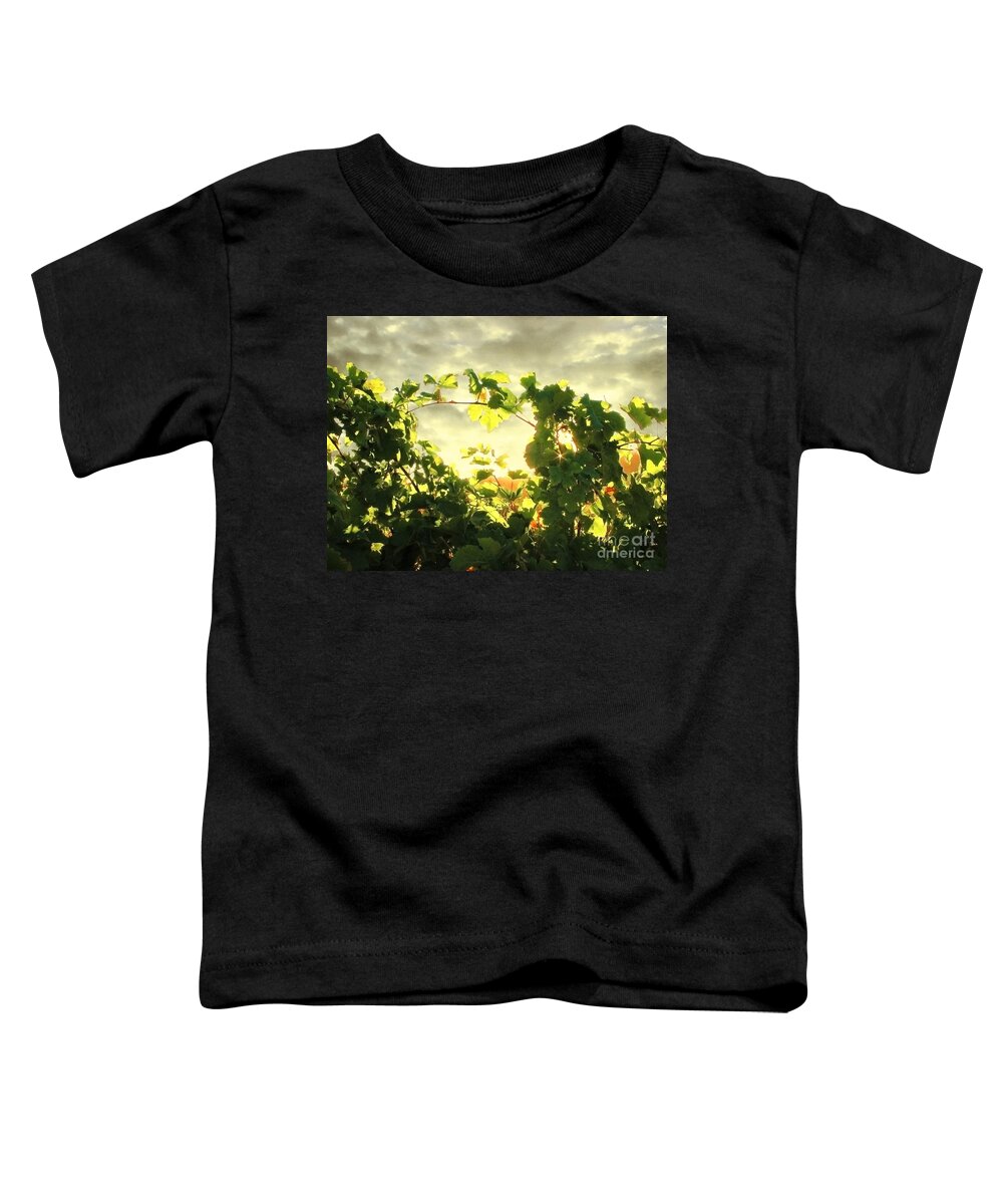 Dusk Toddler T-Shirt featuring the photograph Napa Dusk by Ellen Cotton