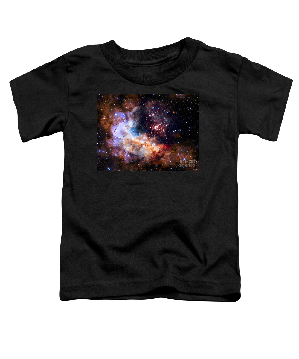 Nasa Toddler T-Shirt featuring the photograph NASA Celestial Fireworks by Rose Santuci-Sofranko