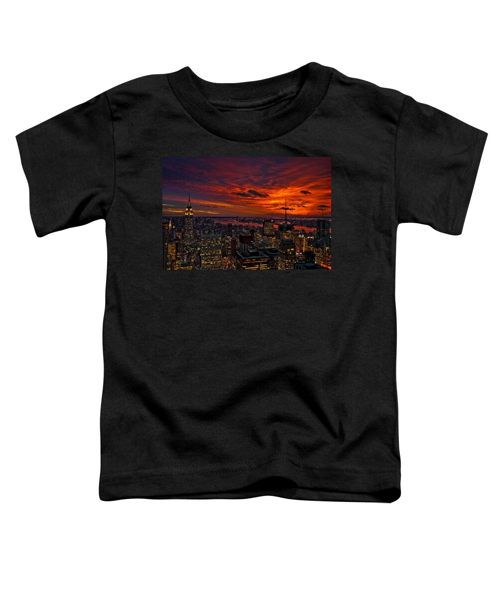 New York Toddler T-Shirt featuring the photograph Nature's Palette by Neil Shapiro