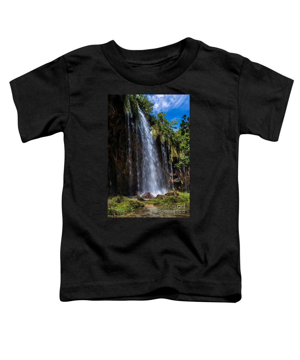 Croatia Toddler T-Shirt featuring the photograph Nature's Shower by Hannes Cmarits