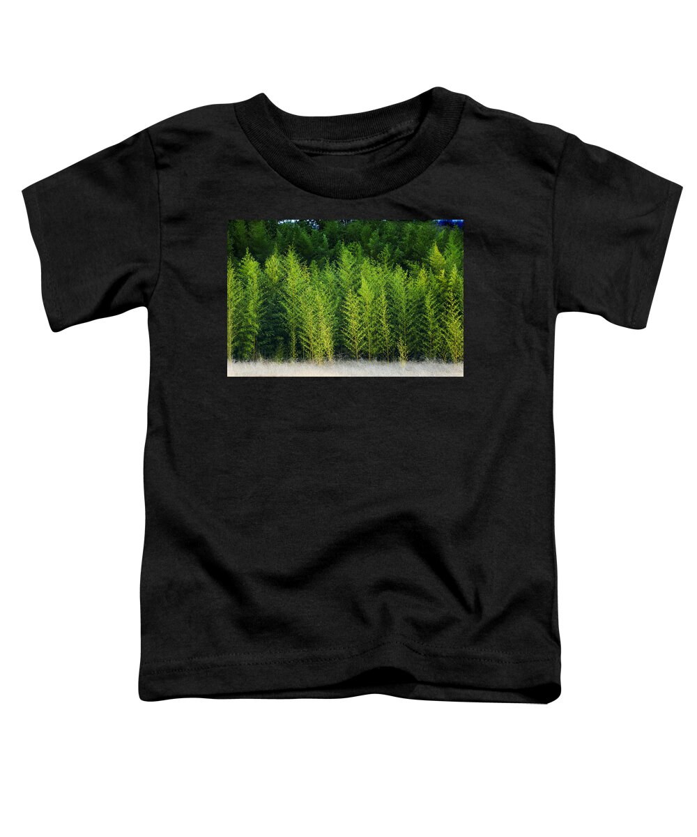 Grow Toddler T-Shirt featuring the photograph New Growth by Jeff Mize