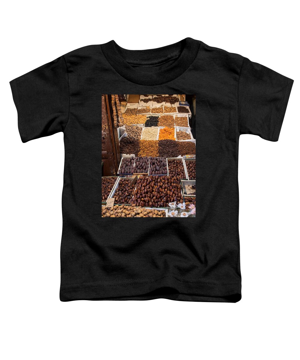Photography Toddler T-Shirt featuring the photograph Nuts With Dates And Dried Fruit by Panoramic Images