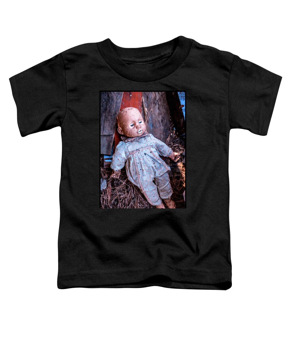 Doll Toddler T-Shirt featuring the photograph Old Doll by Matthew Pace