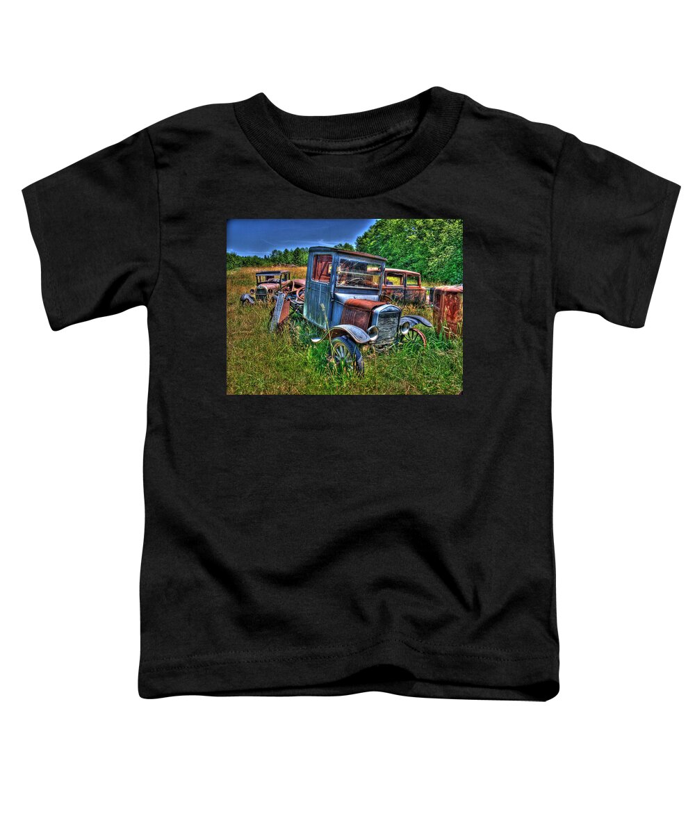 Car Toddler T-Shirt featuring the photograph Old Truck 6 by Lawrence Christopher