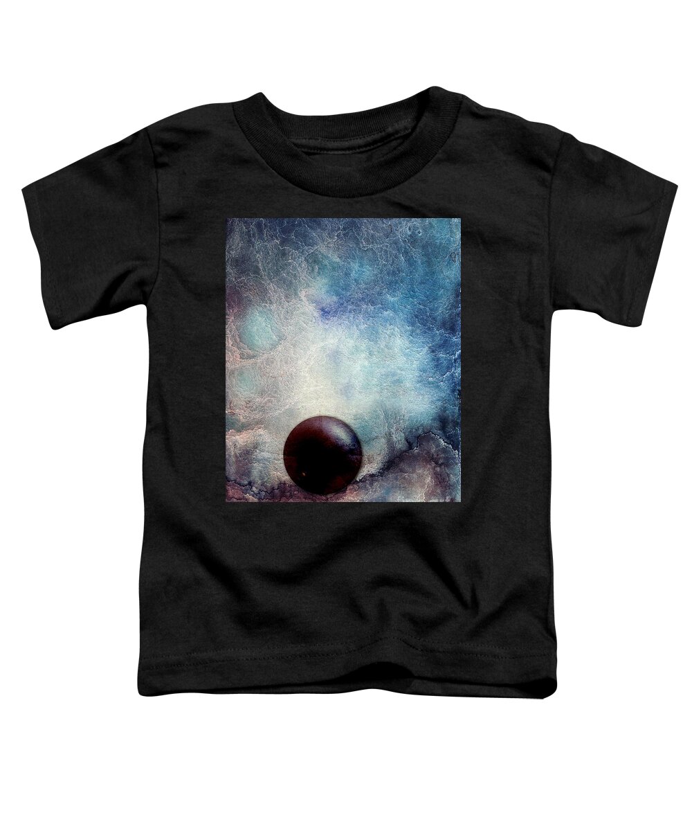 Abstract Toddler T-Shirt featuring the digital art Organik by Aimelle Ml