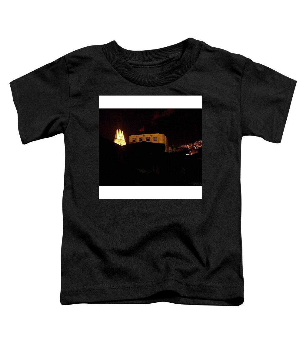 Urban Toddler T-Shirt featuring the photograph Over by David Cardona