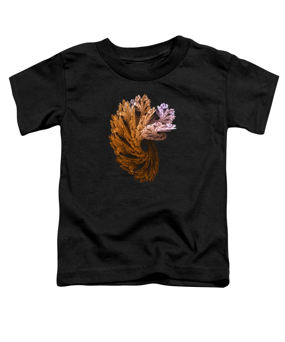 Fractal Toddler T-Shirt featuring the digital art p6 by Thomas Pendock