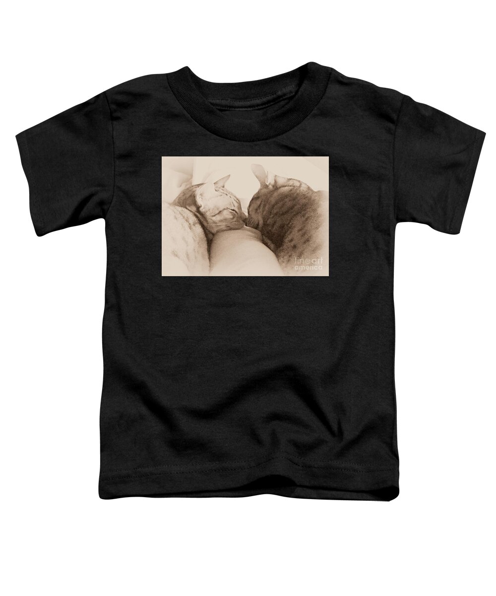 1000 Views Toddler T-Shirt featuring the photograph Pals by Jenny Revitz Soper