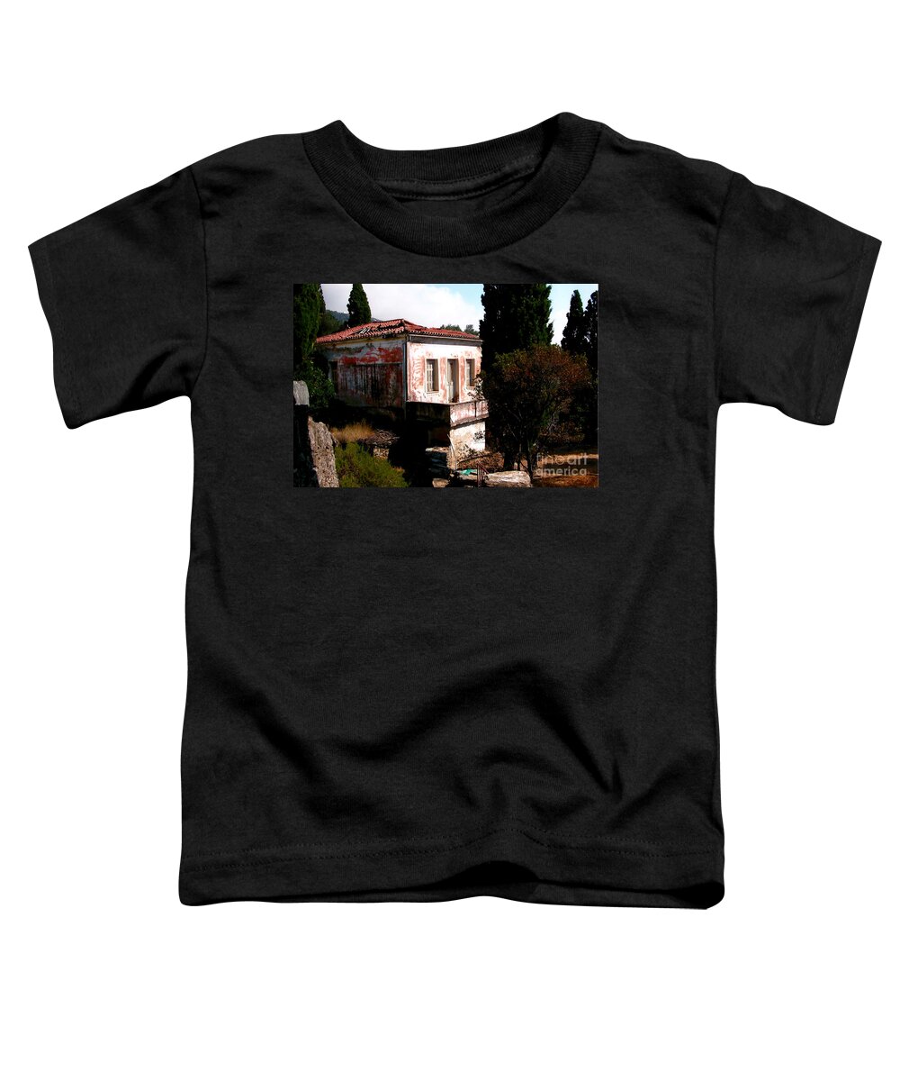 House. Home Toddler T-Shirt featuring the photograph Papou's Andros by Xine Segalas