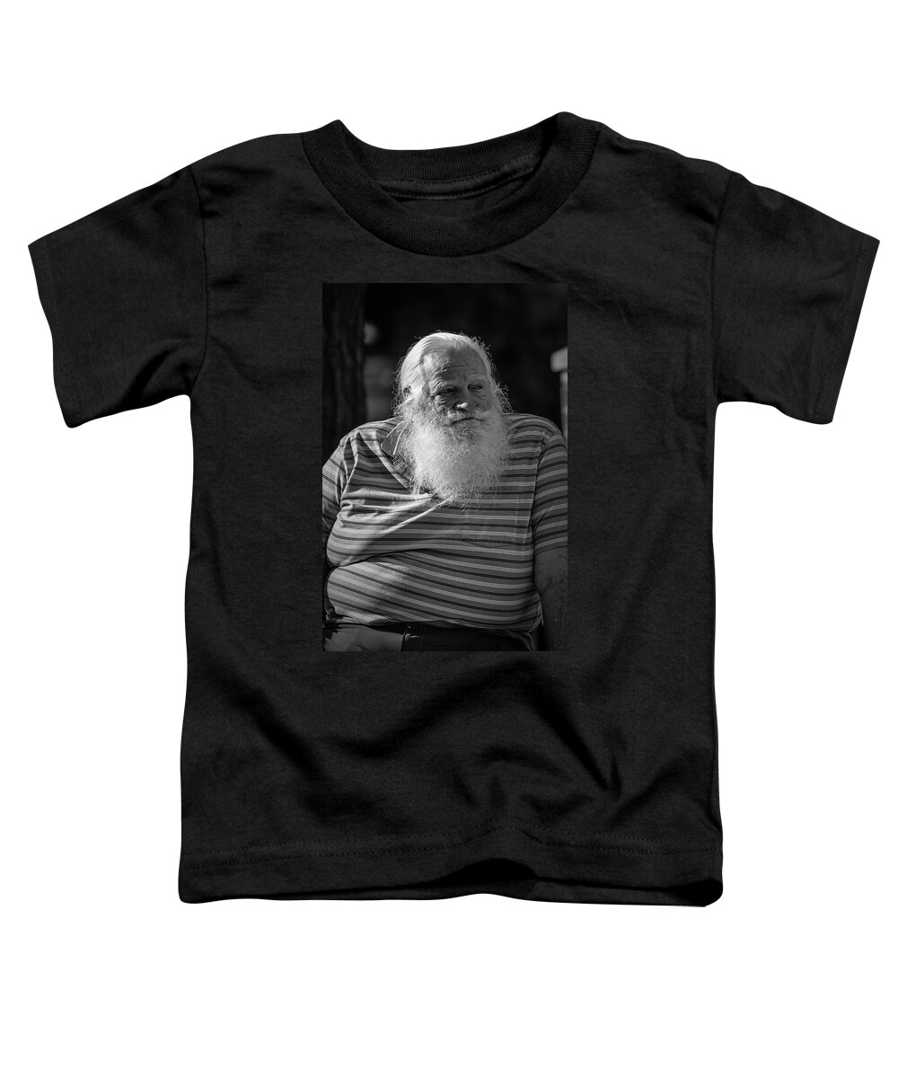 Candid Street Photography Toddler T-Shirt featuring the photograph Passing of Light by John Haldane