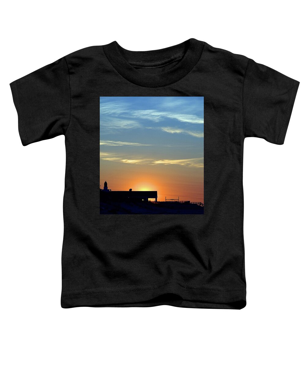 Smith Point Toddler T-Shirt featuring the photograph Pavilion I I by Newwwman