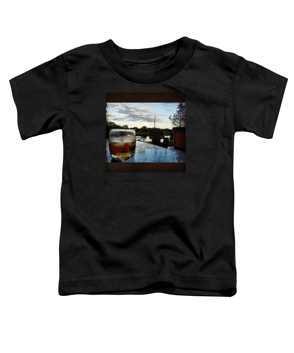 Monday Toddler T-Shirt featuring the photograph Perfect Setting To Relax And Unwind by Roberto Munoz