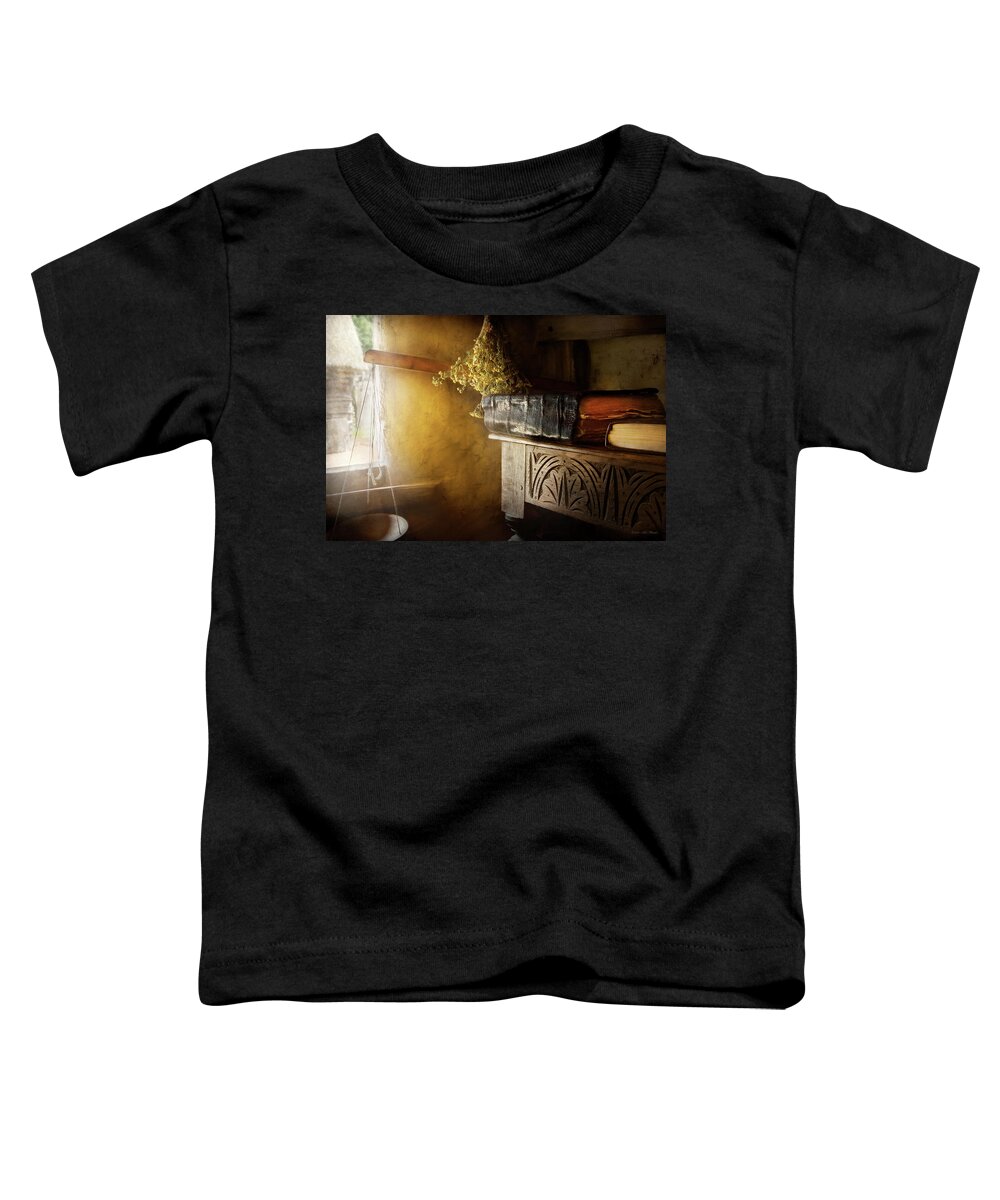 Pharmacist Toddler T-Shirt featuring the photograph Pharmacy - The apothecarian by Mike Savad