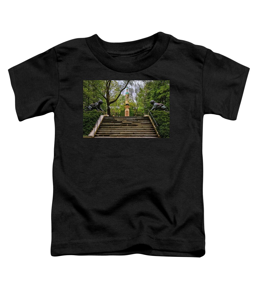 Princeton University Toddler T-Shirt featuring the photograph Princeton University Nassau Hall II by Susan Candelario