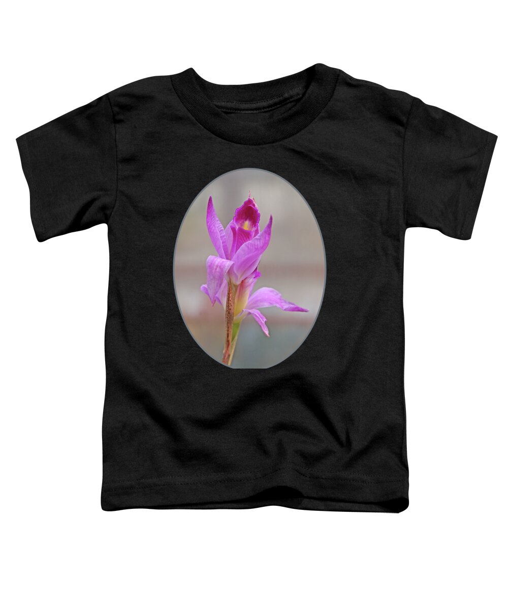 Orchid Toddler T-Shirt featuring the photograph Purple Delight by Gill Billington