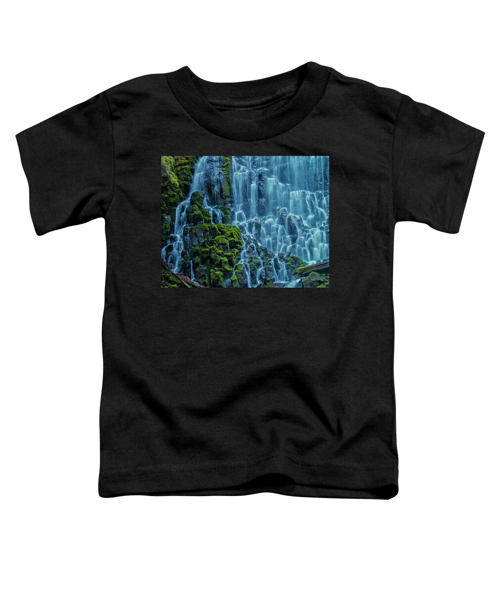 Nature Toddler T-Shirt featuring the photograph Ramona Falls by Steven Clark