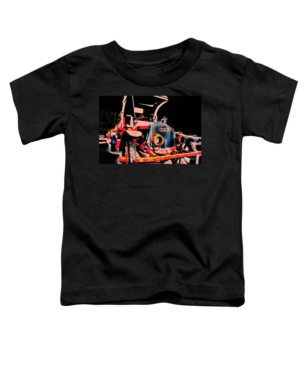 Digital Art Toddler T-Shirt featuring the photograph Retired by Barbara Donovan
