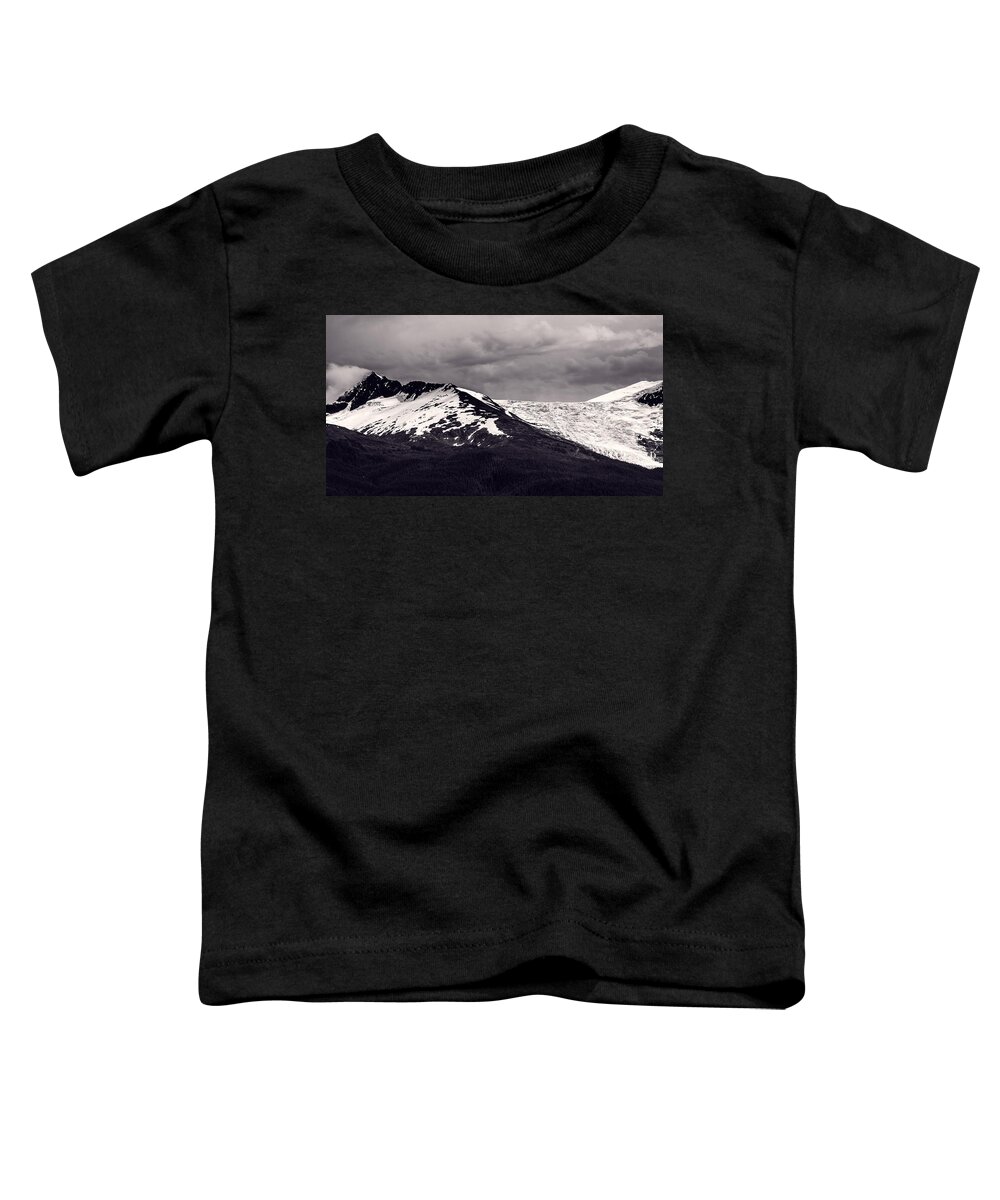 Black And White Toddler T-Shirt featuring the photograph Ridgeline by Jason Roberts