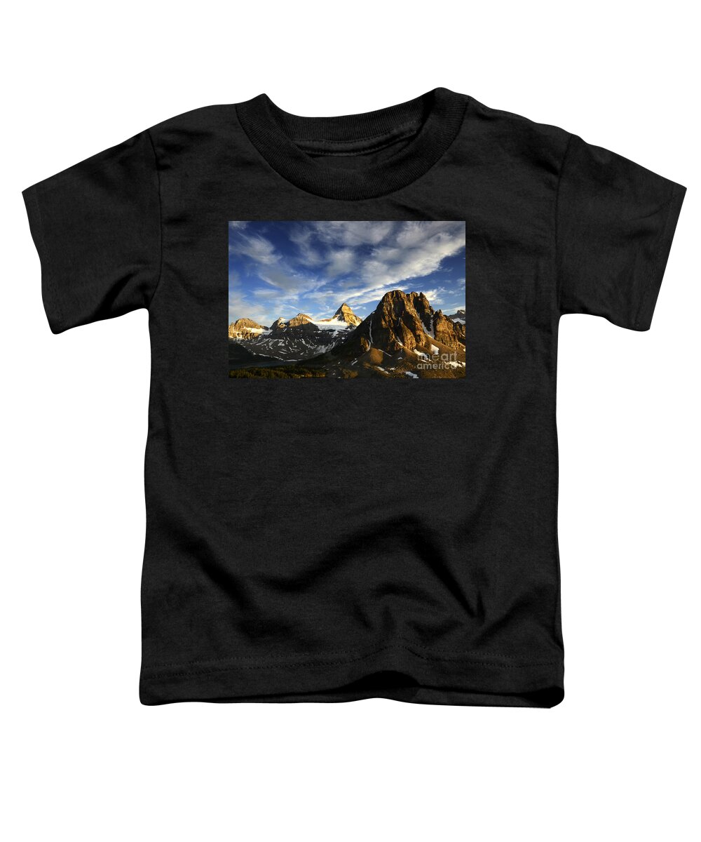 Mount Assiniboine Toddler T-Shirt featuring the photograph Rocky Mountain Splendor 1 by Bob Christopher