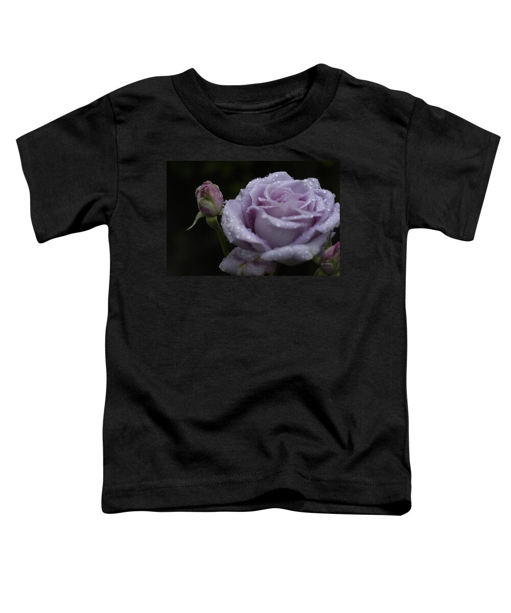 Rosebud Toddler T-Shirt featuring the photograph Rosebud by DArcy Evans