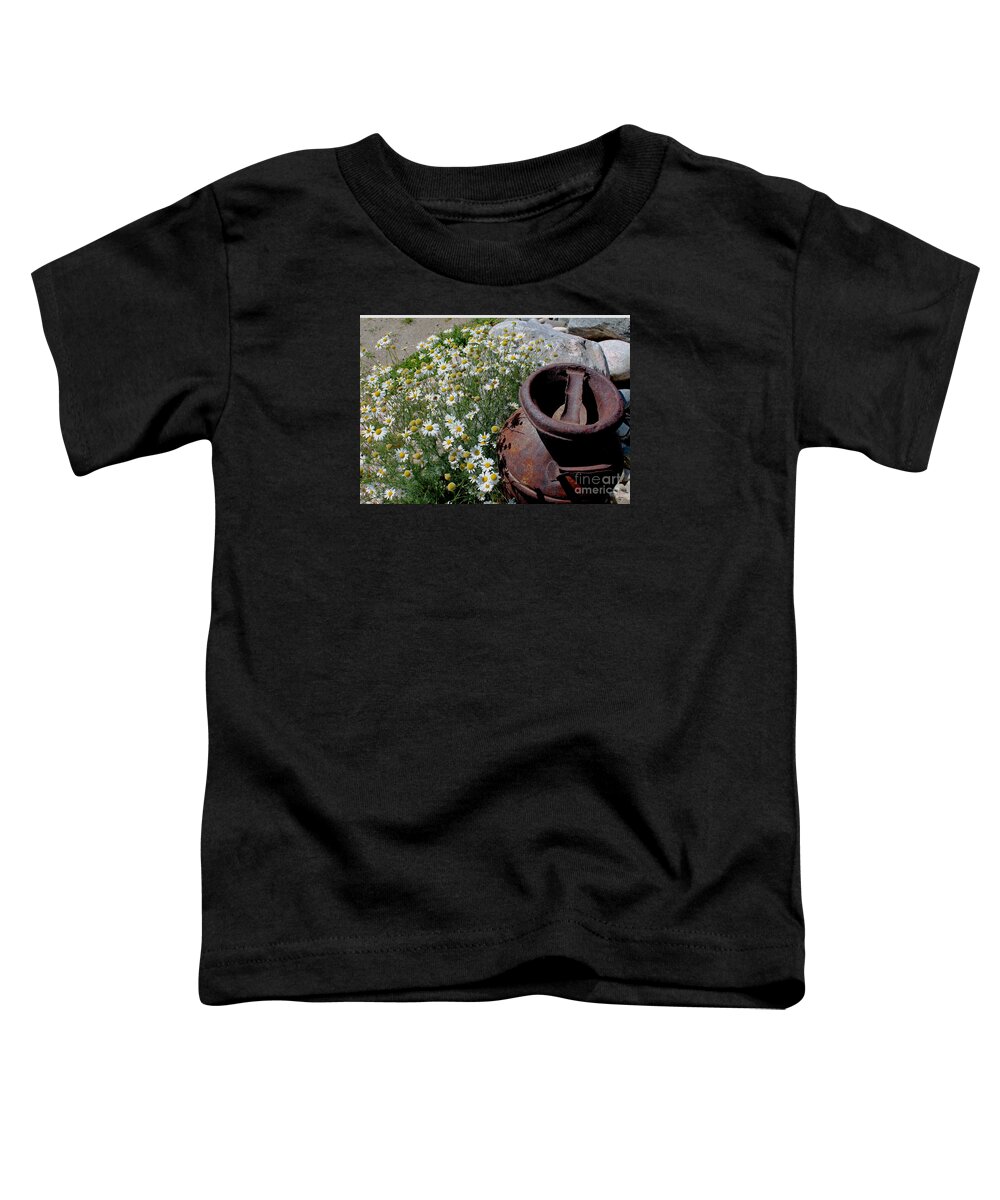 Nature Toddler T-Shirt featuring the photograph Rust Among Beauty by DB Hayes