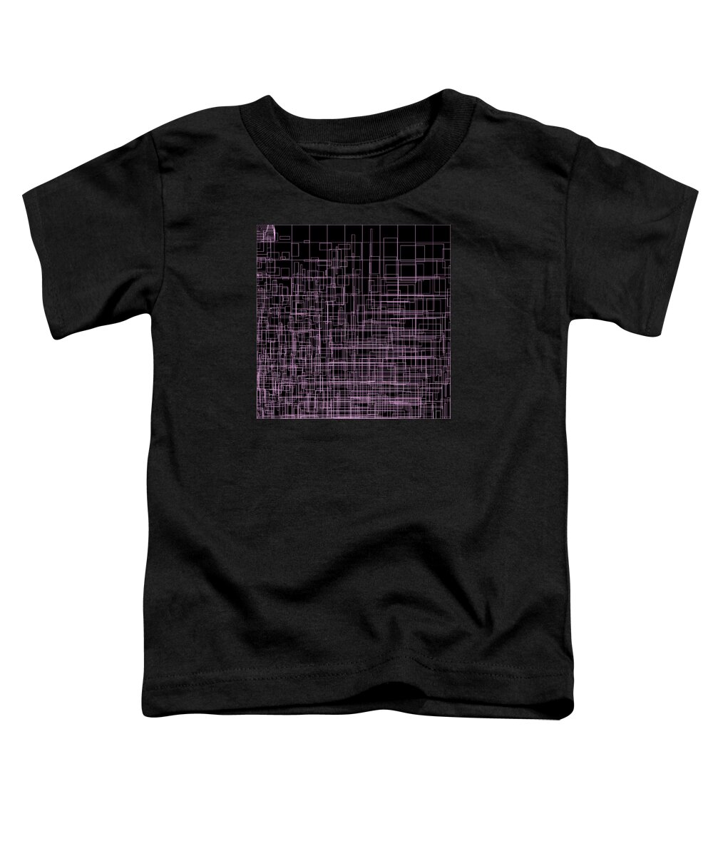 Abstract Toddler T-Shirt featuring the digital art S.2.42 by Gareth Lewis
