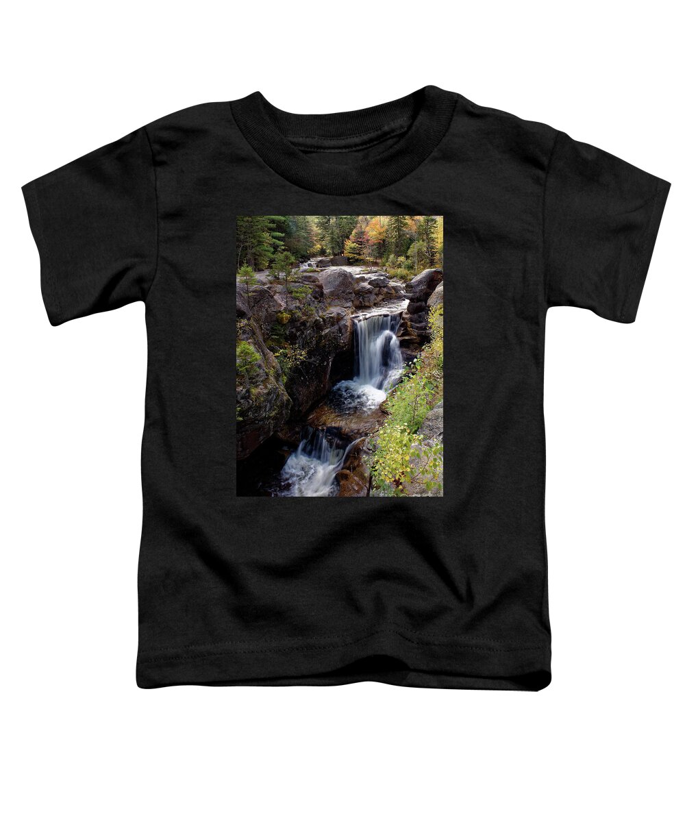 Waterfall Toddler T-Shirt featuring the photograph Screw Auger Falls by Kevin Shields