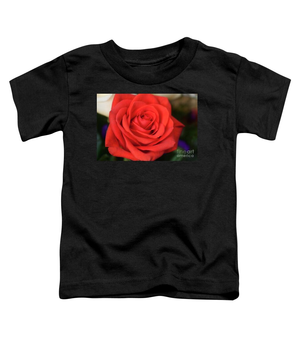 Rose Toddler T-Shirt featuring the photograph Seductive by Joan Bertucci