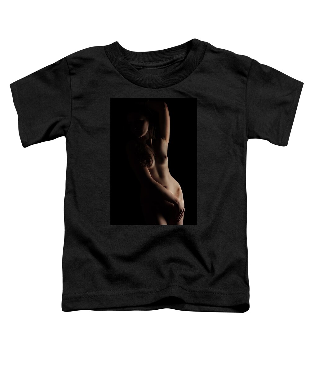 Nude Toddler T-Shirt featuring the photograph Sense of Body by Vitaly Vakhrushev