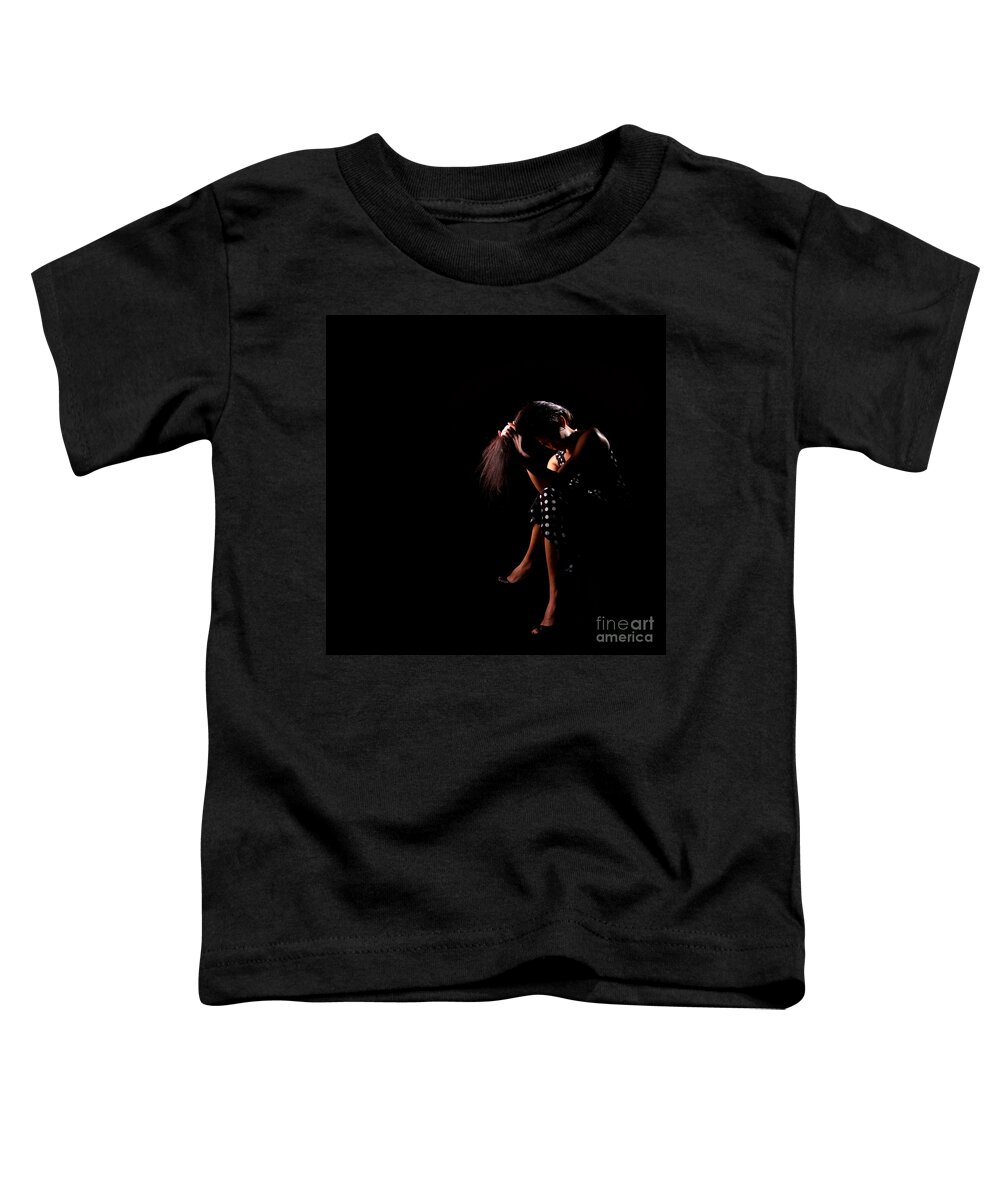 Girl Toddler T-Shirt featuring the photograph Slipping Through Her Fingers 1284664 by Rolf Bertram
