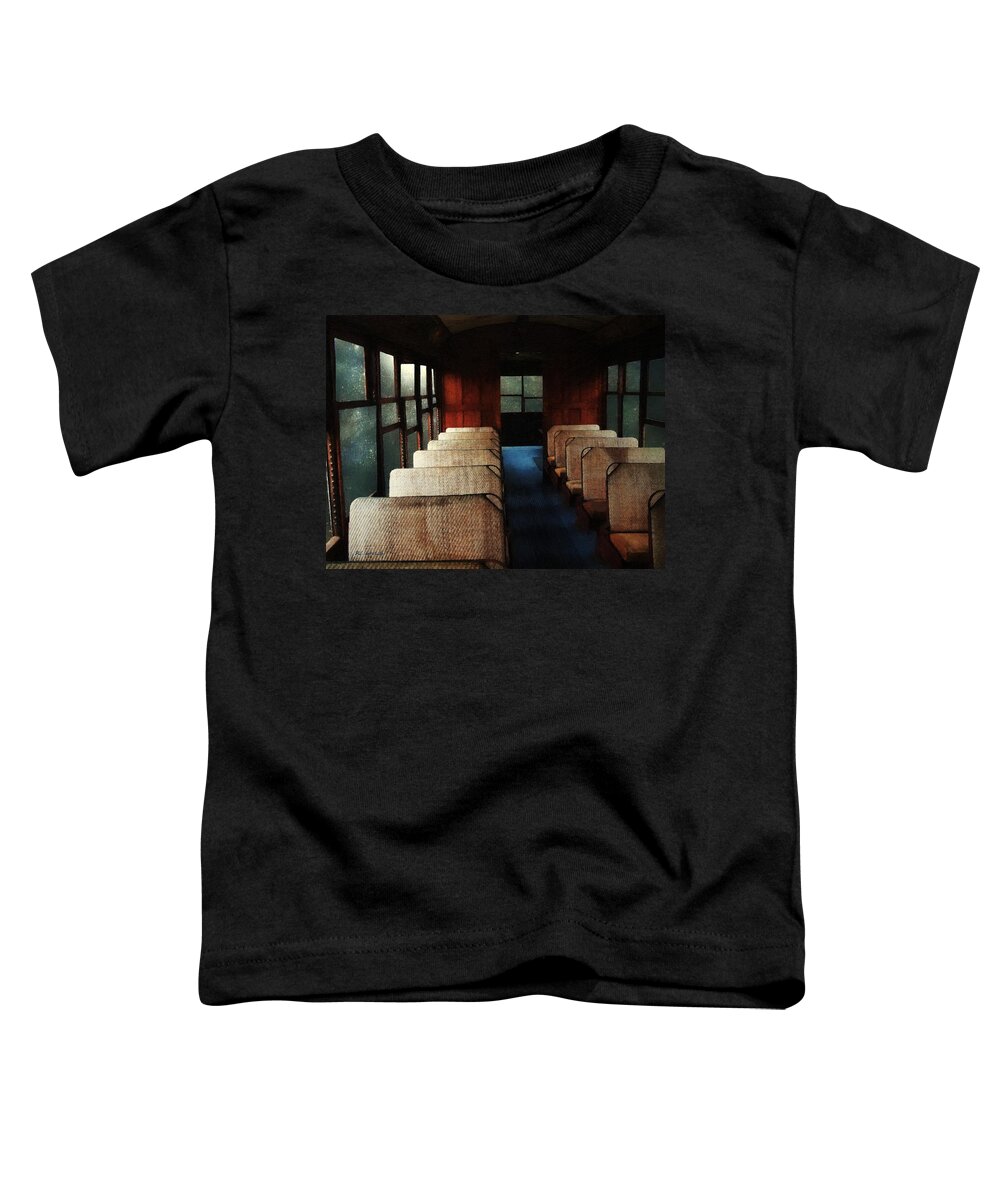 Train Toddler T-Shirt featuring the painting Soul Train by RC DeWinter