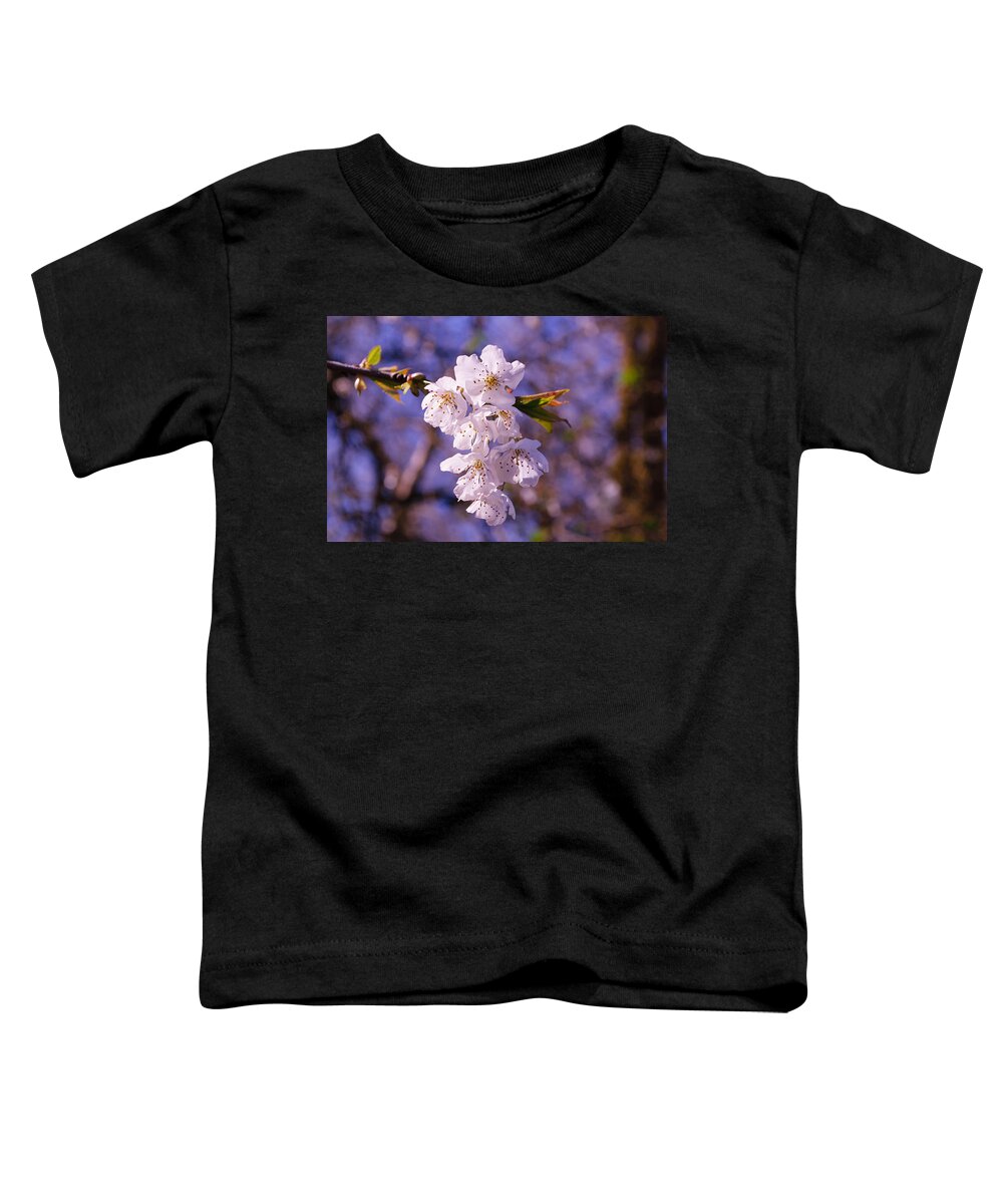 Blossom Toddler T-Shirt featuring the photograph Spring Blossoms by Tikvah's Hope
