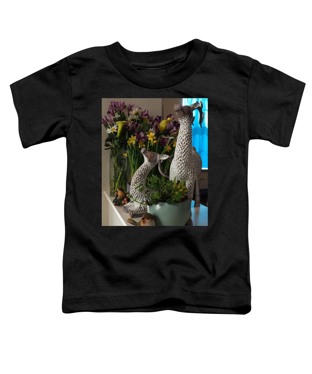 Still Life Toddler T-Shirt featuring the photograph Spring Decor by Richard Thomas