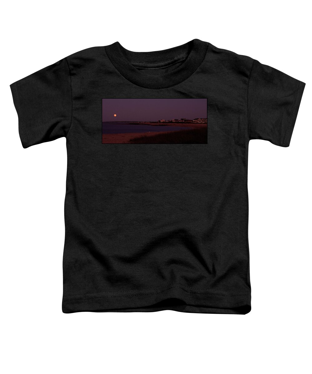 Bay Toddler T-Shirt featuring the photograph Strawberyy Moon 2016 I by Frank Winters