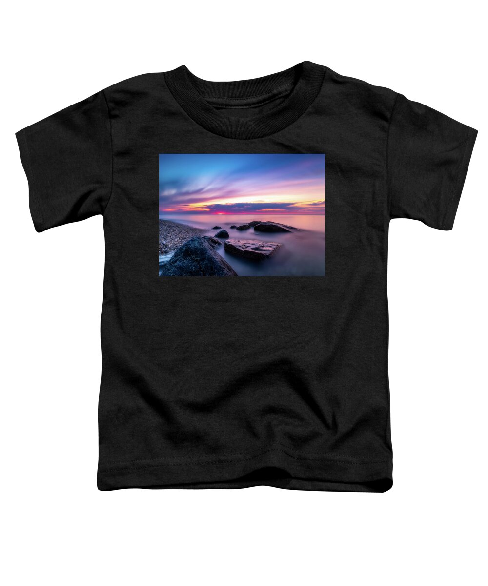 Summer Solstice Toddler T-Shirt featuring the photograph Summer Solstice Sunset by John Randazzo