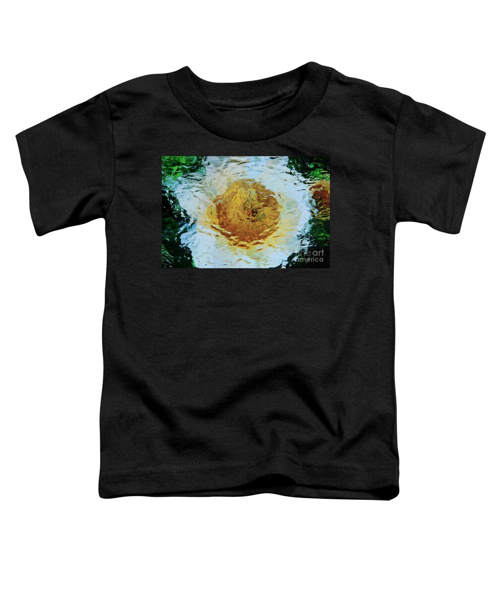Impressionistic Toddler T-Shirt featuring the photograph Sun and Moon Peony Impression by Jeanette French