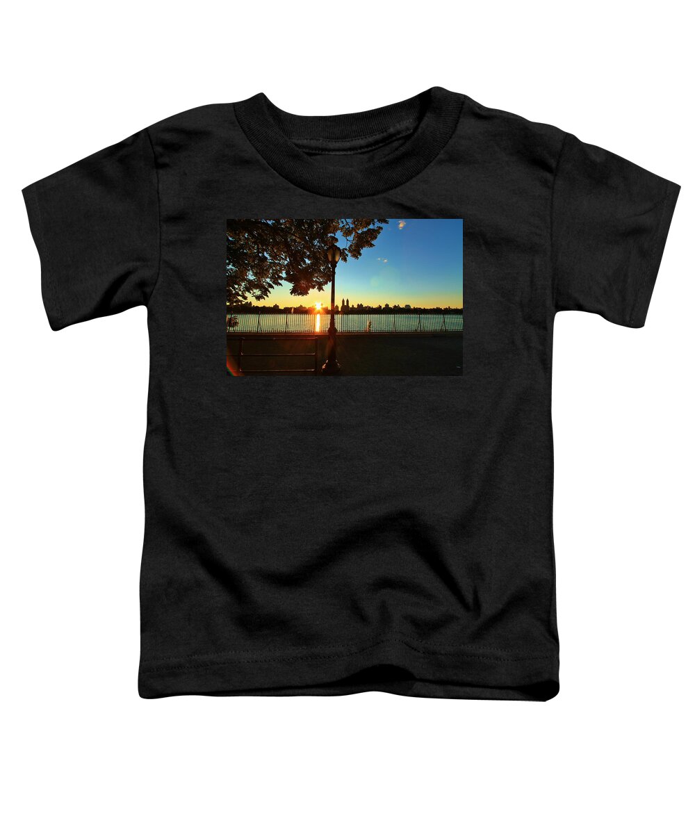 Sunset Toddler T-Shirt featuring the photograph Sunlight Light by Catie Canetti