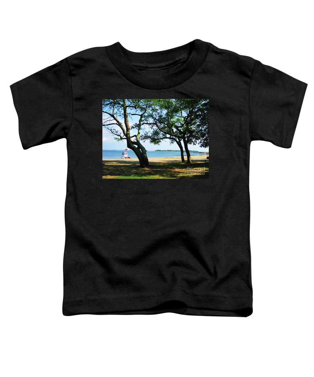 Beach Toddler T-Shirt featuring the photograph Sunny Afternoon by Xine Segalas