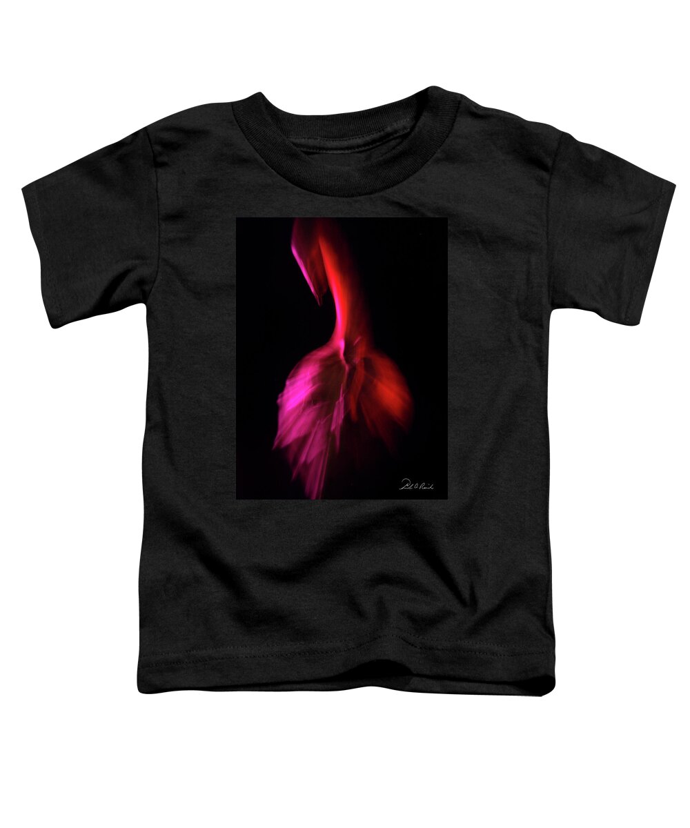 Color Toddler T-Shirt featuring the photograph Swan Feather by Frederic A Reinecke